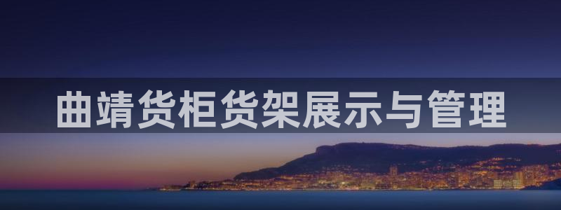 杏运新能源：曲靖货柜货架展示与管理